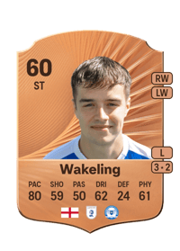 Jacob Wakeling Rare 60 OVR
