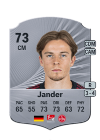 Caspar Jander Rare 73 OVR