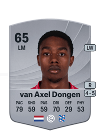 Amourricho van Axel Dongen Common 65 OVR