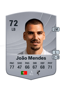 João Mendes Common 72 OVR