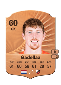 Kevin Gadellaa Rare 60 OVR
