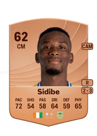 Alassane Sidibe Common 62 OVR