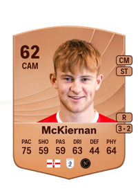 JJ McKiernan Common 62 OVR
