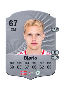 Morten Bjørlo Rare 67 OVR