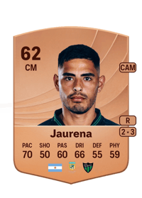 Sebastián Jaurena Common 62 OVR