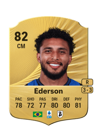 Éderson Rare 82 OVR