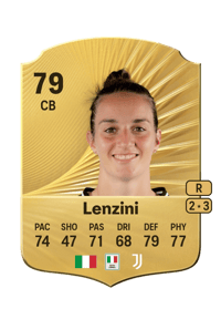 Martina Lenzini Rare 79 OVR