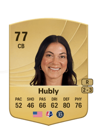 Kelli Hubly Common 77 OVR