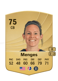 Emily Menges Common 75 OVR