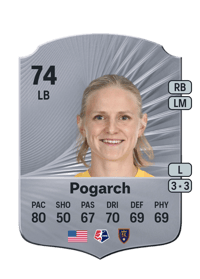 Madison Pogarch Rare 74 OVR
