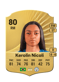 Kerolin Nicoli Rare 80 OVR