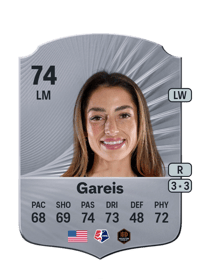 Ryan Gareis Rare 74 OVR