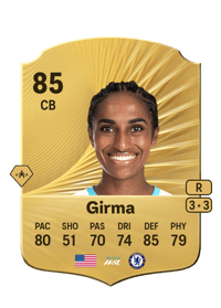 Naomi Girma Rare 85 OVR