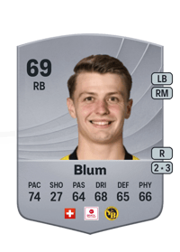 Lewin Blum Common 69 OVR