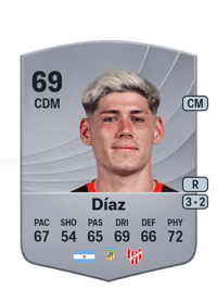 Franco Díaz Common 69 OVR