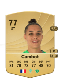 Sarah Cambot Common 77 OVR