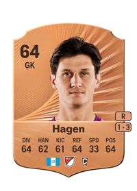 Nicholas Hagen Rare 64 OVR
