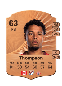 Kosi Thompson Rare 63 OVR