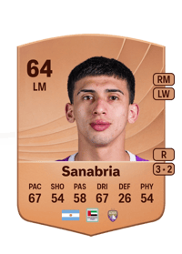 Mateo Sanabria Common 64 OVR