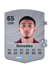 Maximiliano González Common 65 OVR
