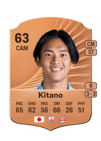 Sota Kitano Rare 63 OVR