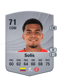 Jhon Solís Common 71 OVR