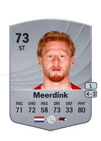 Mexx Meerdink Common 73 OVR