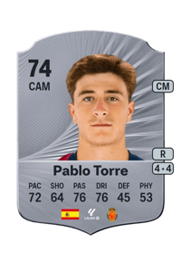 Pablo Torre Rare 74 OVR