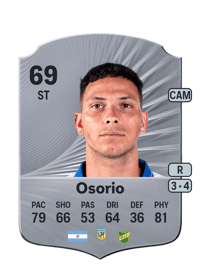 Abiel Osorio Rare 69 OVR