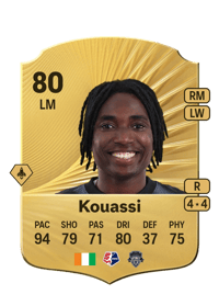 Rosemonde Kouassi Rare 80 OVR