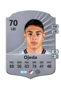Agustín Ojeda Rare 70 OVR