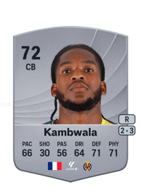 Willy Kambwala Common 72 OVR