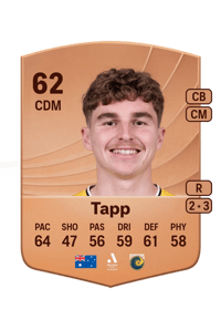 Brad Tapp Common 62 OVR