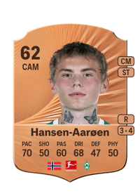 Isak Hansen-Aarøen Rare 62 OVR