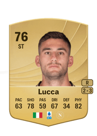 Lorenzo Lucca Common 76 OVR