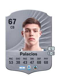 Tomás Palacios Rare 67 OVR