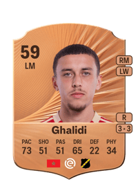 Brahim Ghalidi Rare 59 OVR