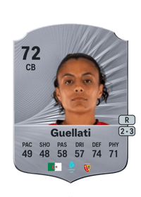 Sofia Guellati Rare 72 OVR