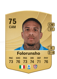 Michael Folorunsho Common 75 OVR