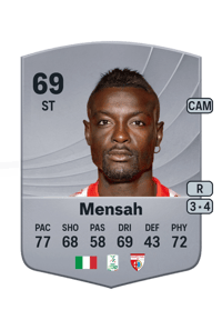 Davis Mensah Common 69 Overall Rating