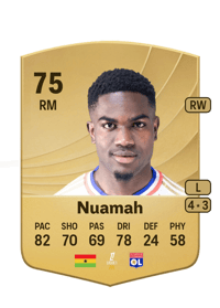 Ernest Nuamah Common 75 OVR