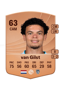 Tristan van Gilst Common 63 OVR