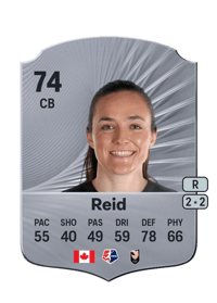 Megan Reid Rare 74 OVR