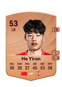 He Yiran Common 53 OVR