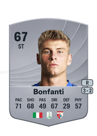 Nicholas Bonfanti Common 67 Overall Rating