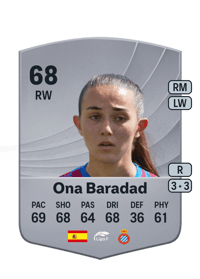 Ona Baradad Common 68 OVR