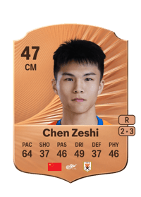 Chen Zeshi Rare 47 OVR