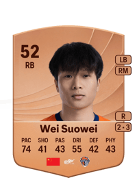 Wei Suowei Common 52 OVR