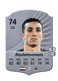 Mohamed Abdelmonem Rare 74 OVR