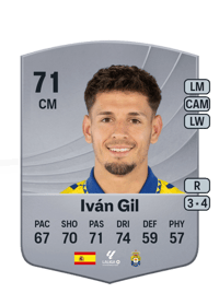 Iván Gil Common 71 OVR